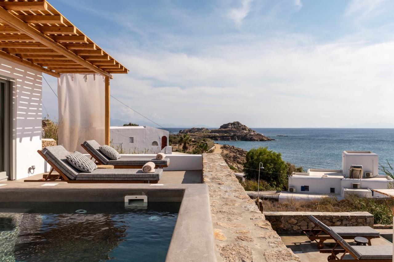 Trinity Mykonos - Beachfront Villa Platys Gialos (Mykonos) Exterior foto