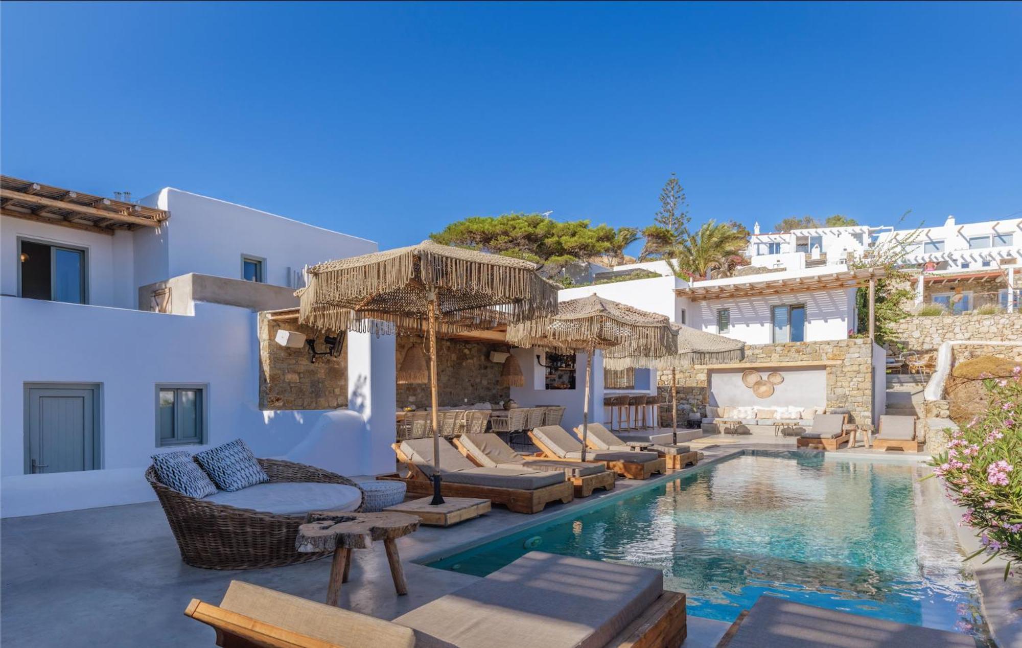 Trinity Mykonos - Beachfront Villa Platys Gialos (Mykonos) Exterior foto