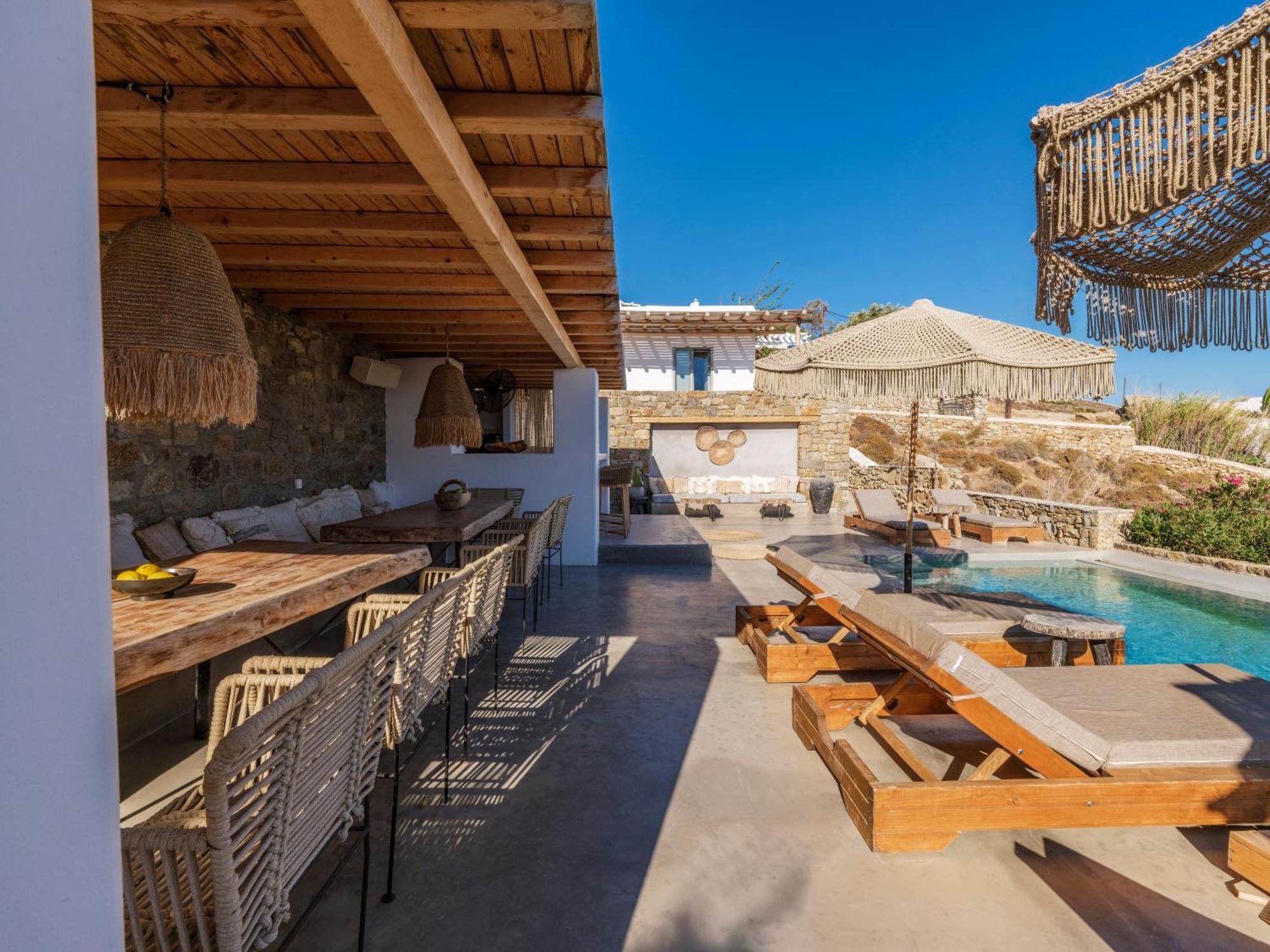 Trinity Mykonos - Beachfront Villa Platys Gialos (Mykonos) Exterior foto