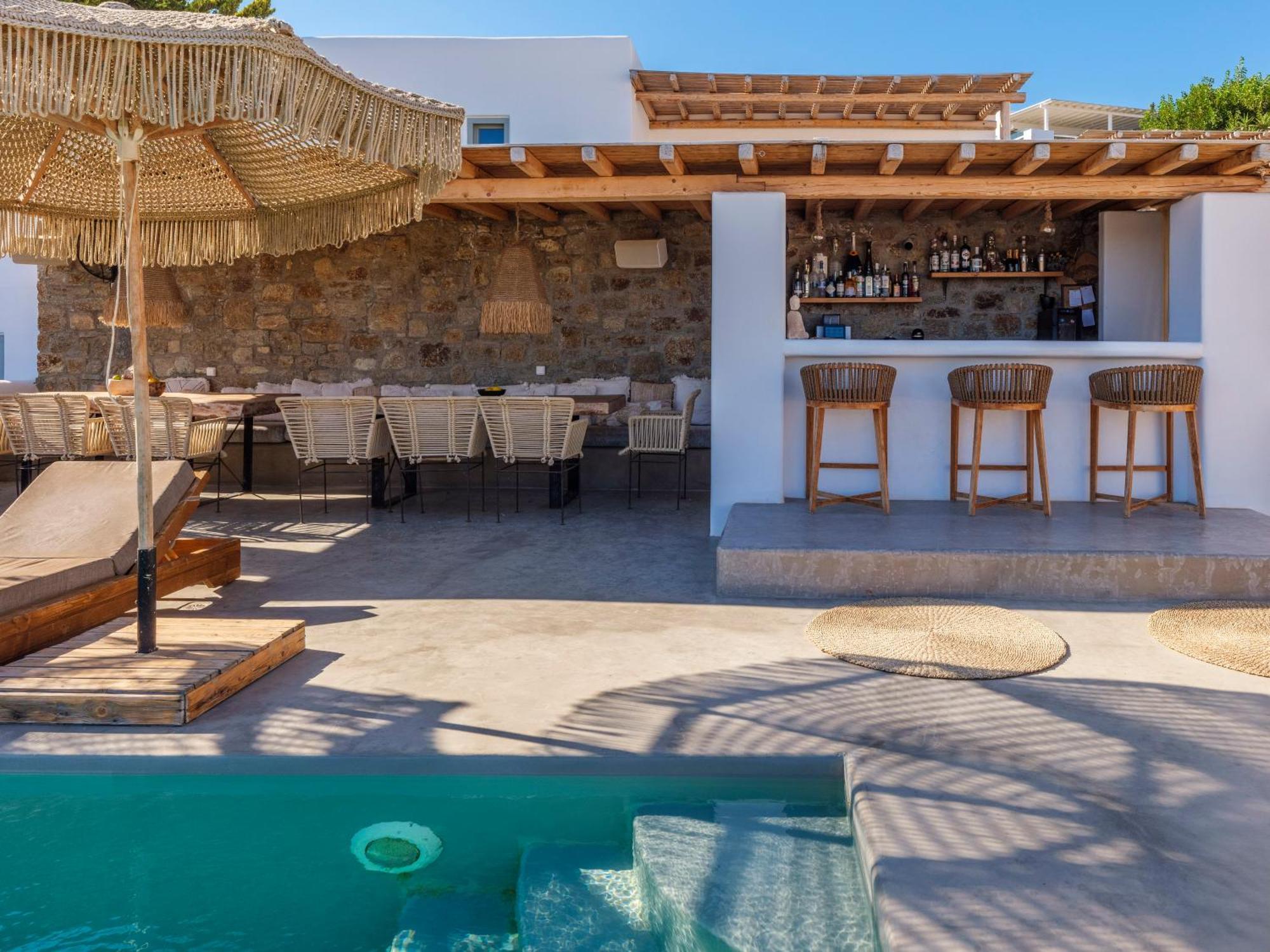 Trinity Mykonos - Beachfront Villa Platys Gialos (Mykonos) Exterior foto
