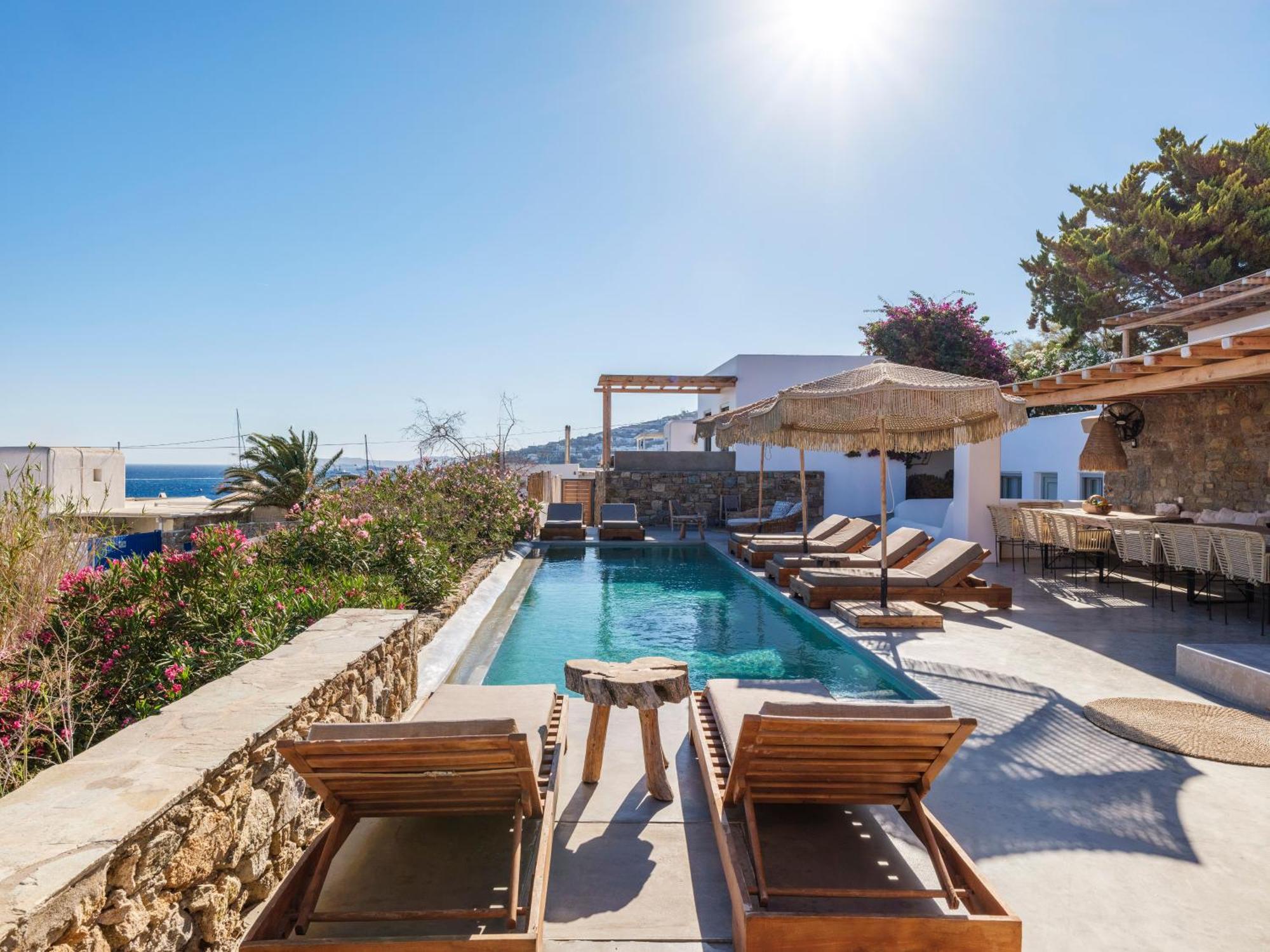 Trinity Mykonos - Beachfront Villa Platys Gialos (Mykonos) Exterior foto