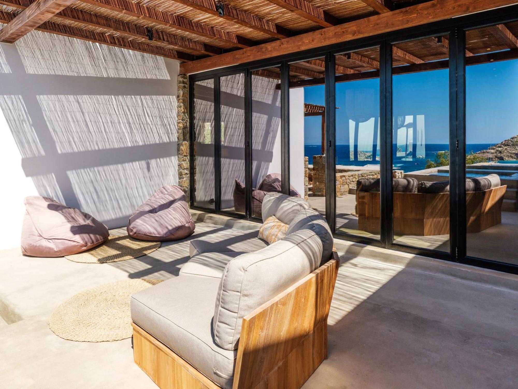 Trinity Mykonos - Beachfront Villa Platys Gialos (Mykonos) Exterior foto