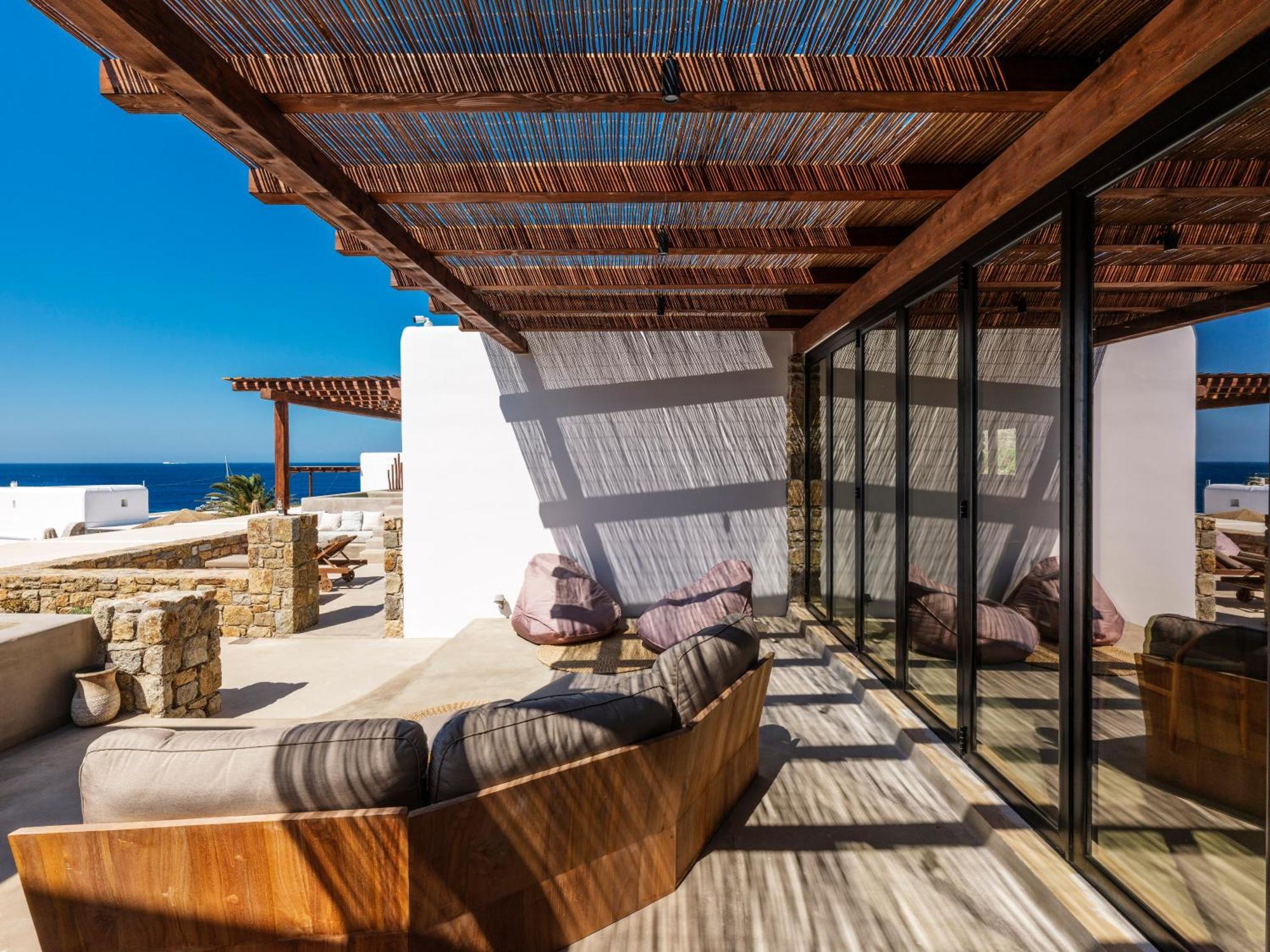 Trinity Mykonos - Beachfront Villa Platys Gialos (Mykonos) Exterior foto