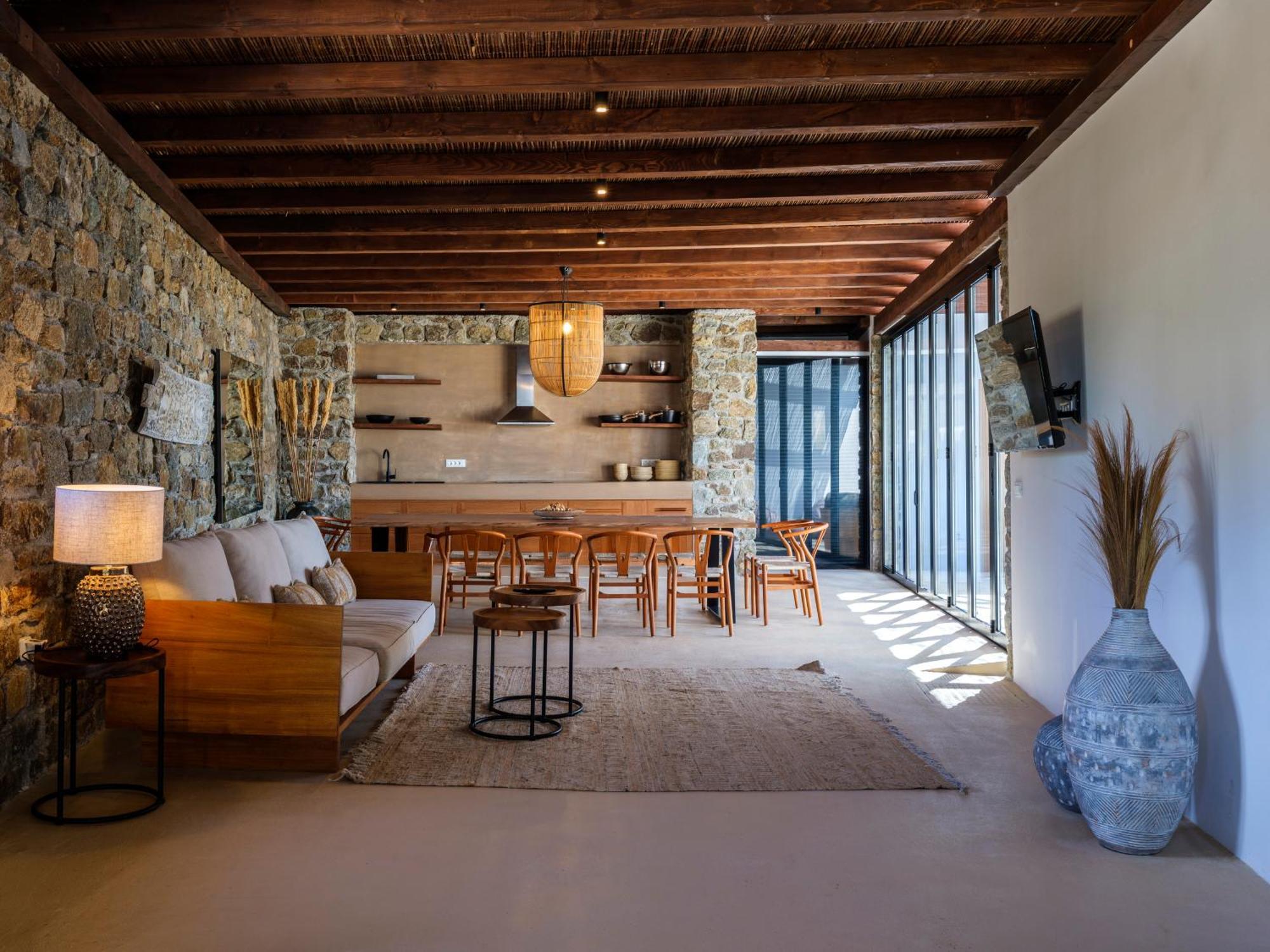 Trinity Mykonos - Beachfront Villa Platys Gialos (Mykonos) Exterior foto