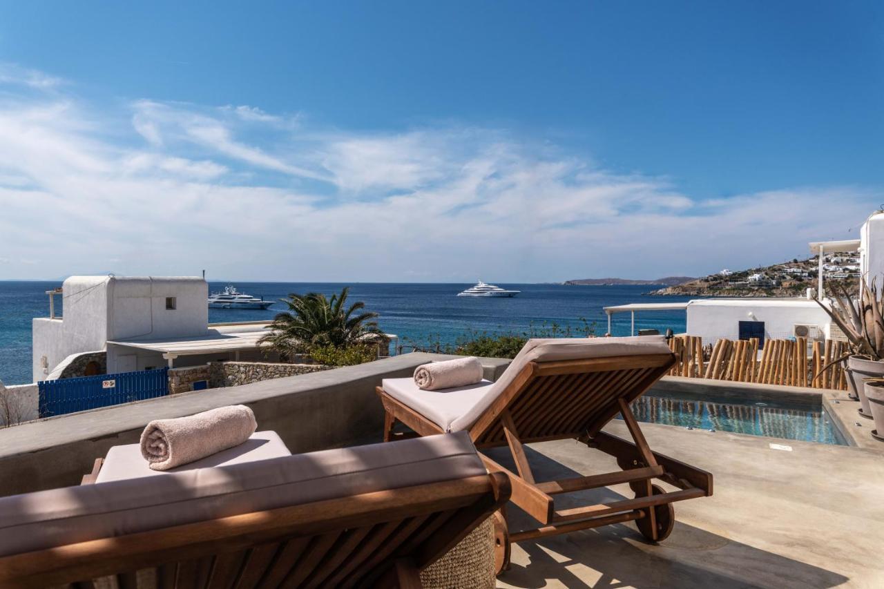 Trinity Mykonos - Beachfront Villa Platys Gialos (Mykonos) Exterior foto