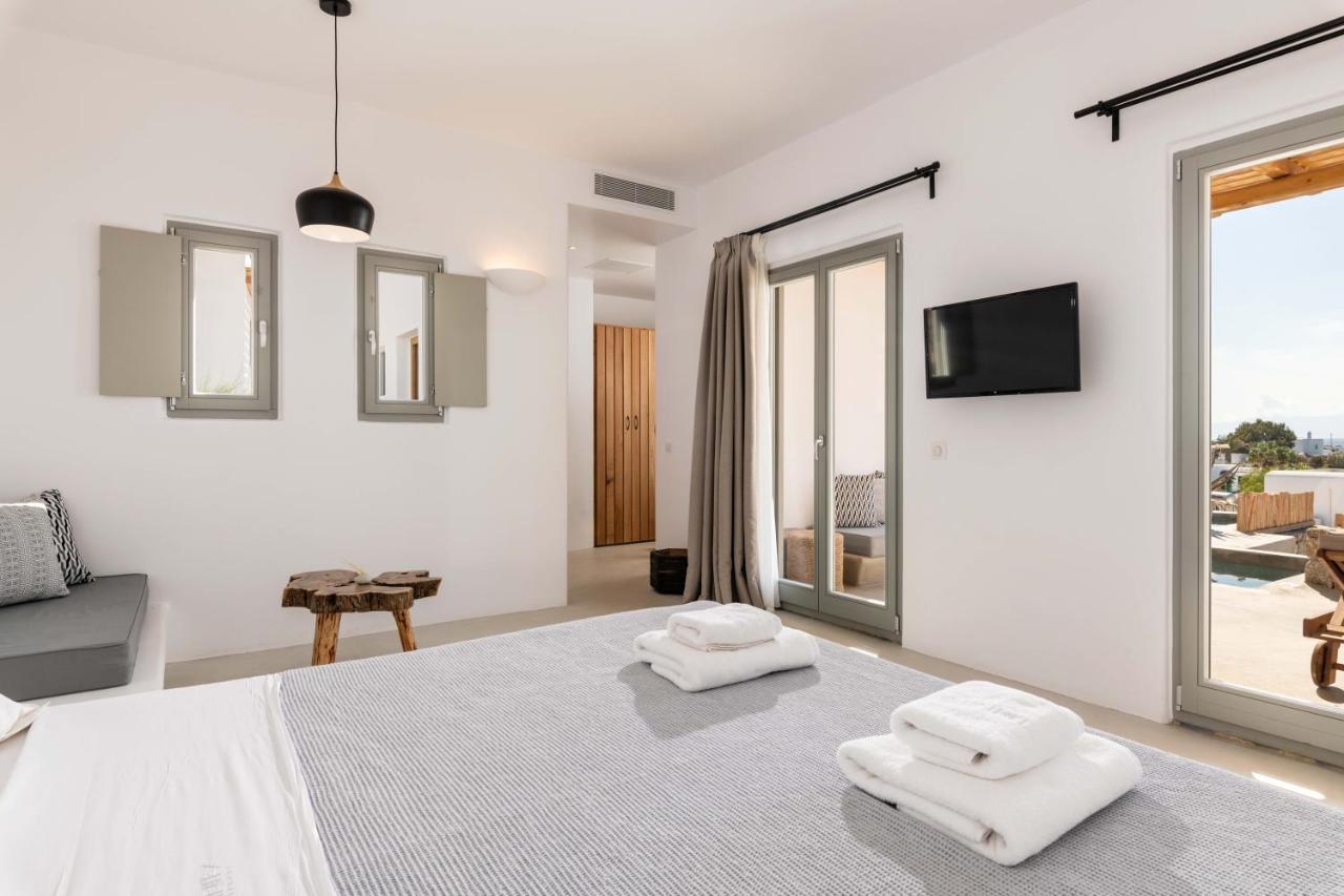 Trinity Mykonos - Beachfront Villa Platys Gialos (Mykonos) Exterior foto