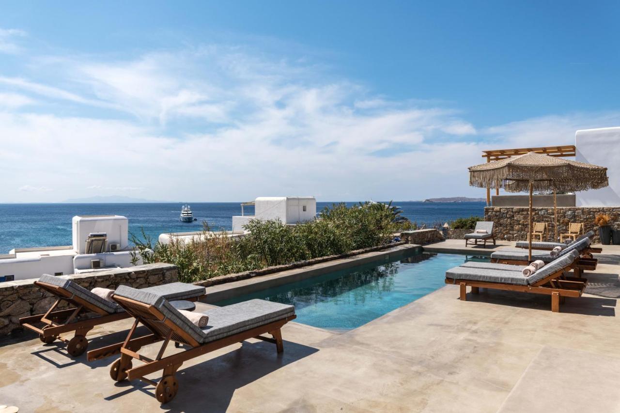 Trinity Mykonos - Beachfront Villa Platys Gialos (Mykonos) Exterior foto