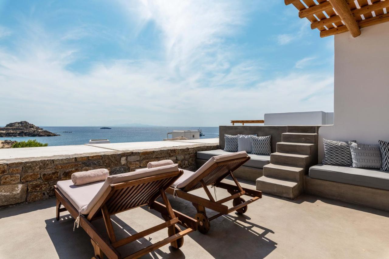 Trinity Mykonos - Beachfront Villa Platys Gialos (Mykonos) Exterior foto