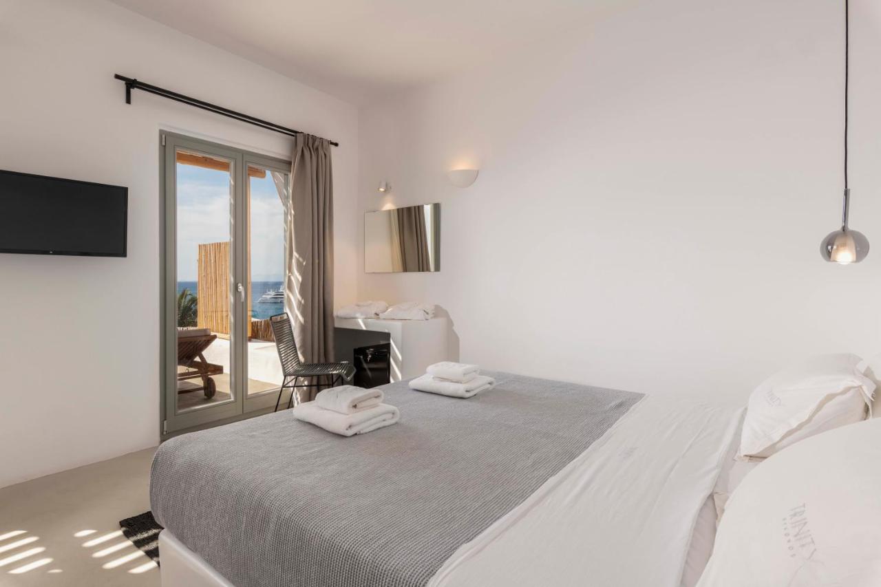 Trinity Mykonos - Beachfront Villa Platys Gialos (Mykonos) Exterior foto