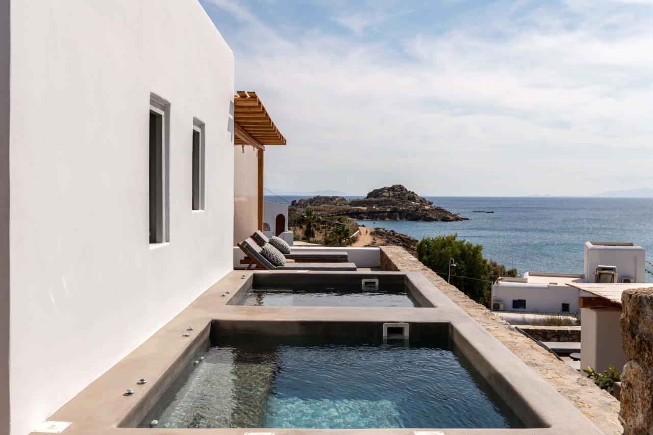 Trinity Mykonos - Beachfront Villa Platys Gialos (Mykonos) Exterior foto