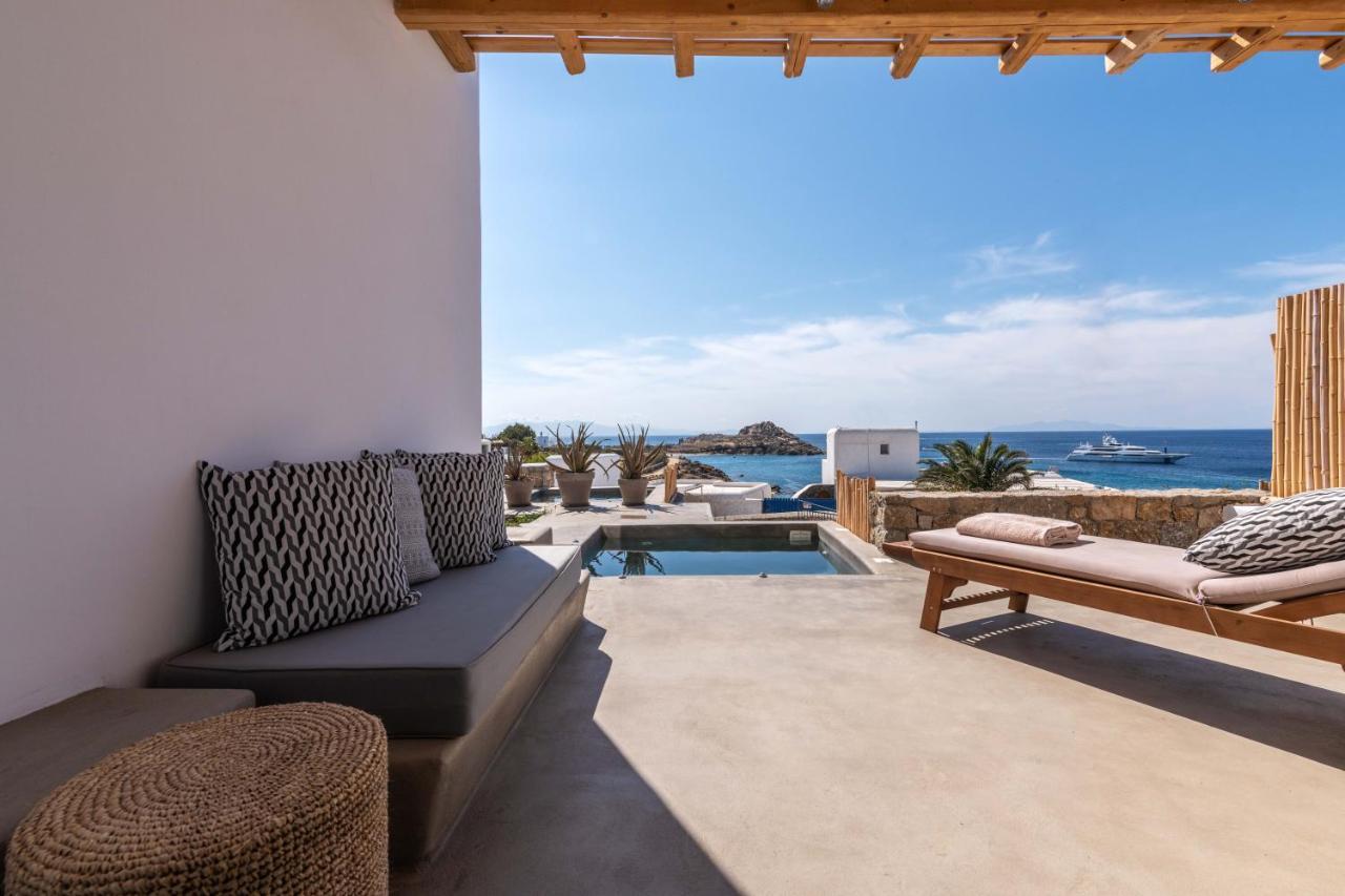 Trinity Mykonos - Beachfront Villa Platys Gialos (Mykonos) Exterior foto