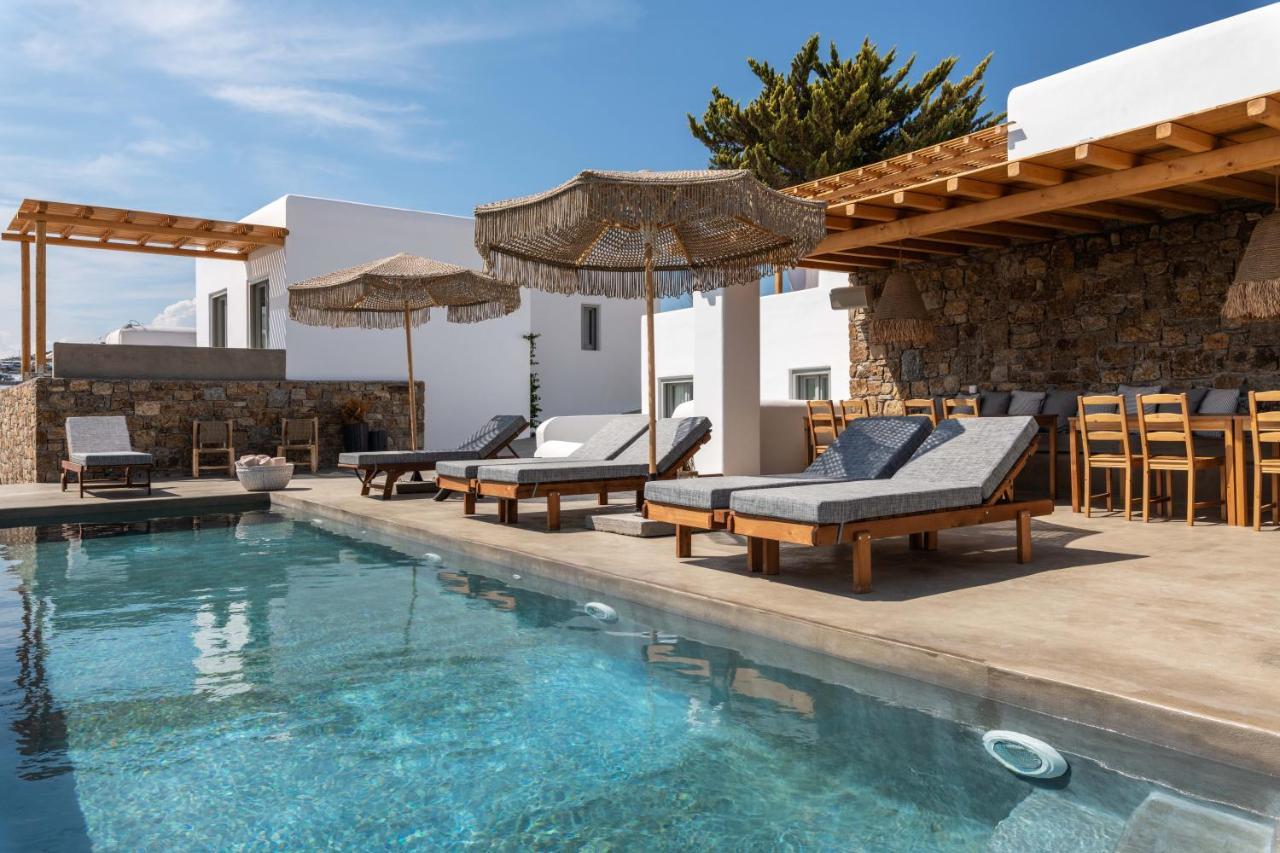 Trinity Mykonos - Beachfront Villa Platys Gialos (Mykonos) Exterior foto