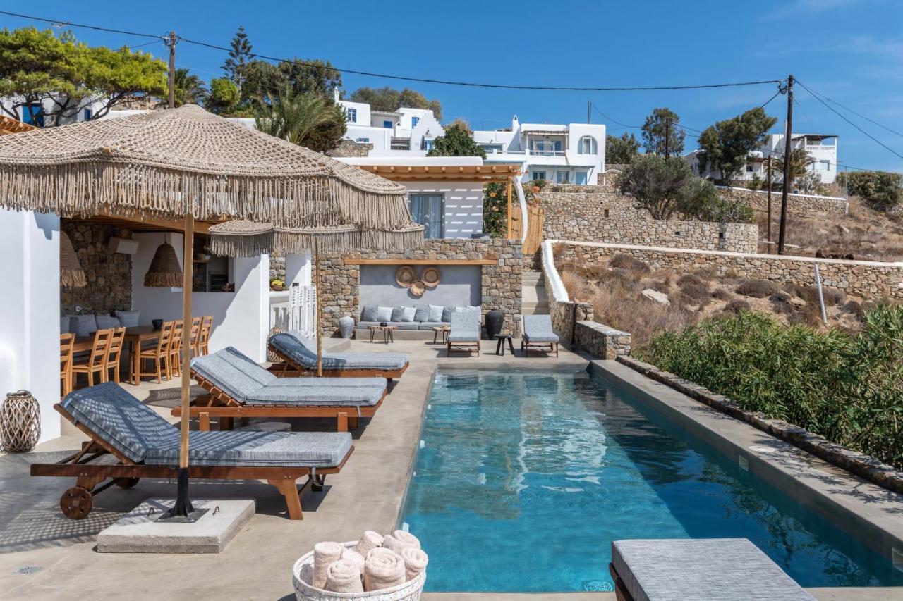 Trinity Mykonos - Beachfront Villa Platys Gialos (Mykonos) Exterior foto